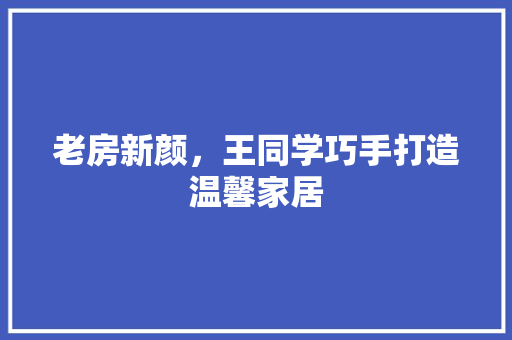 老房新颜，王同学巧手打造温馨家居