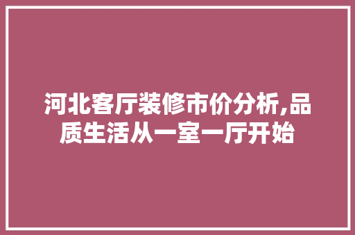河北客厅装修市价分析,品质生活从一室一厅开始 河北客厅装修市价分析,品质生活从一室一厅开始 厨房维修