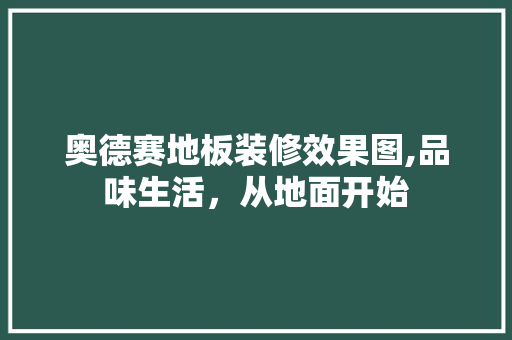 奥德赛地板装修效果图,品味生活，从地面开始 奥德赛地板装修效果图,品味生活，从地面开始 厨房维修